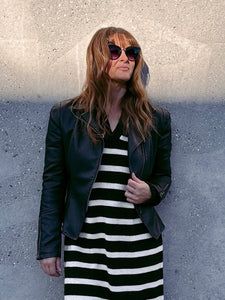 Kunstlederjacke