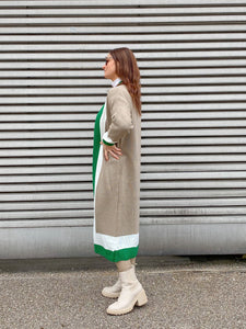 Langer Strick-Cardigan