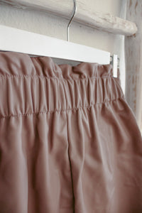 Vegane Paperbag-Shorts