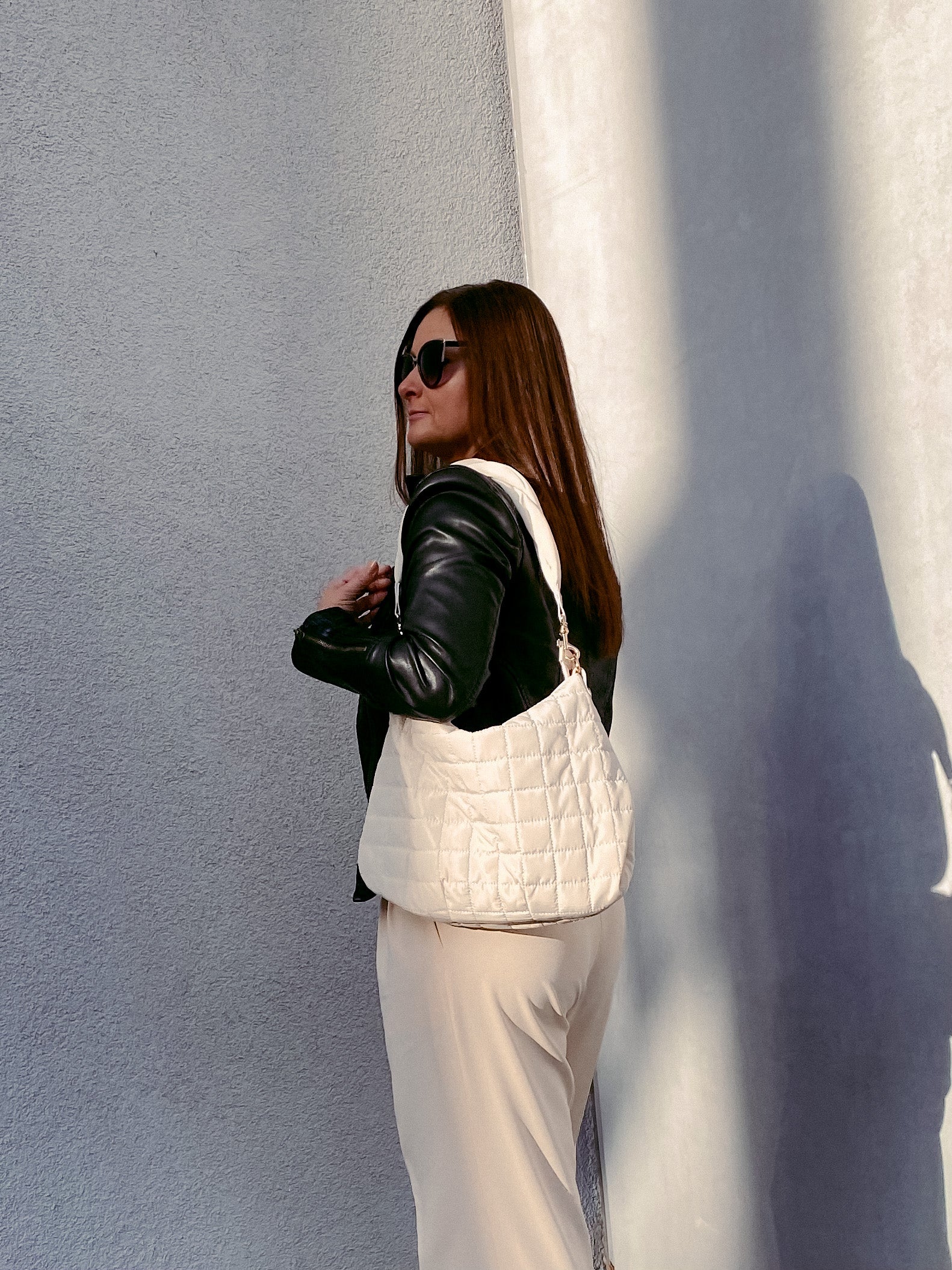 Gesteppte Handtasche