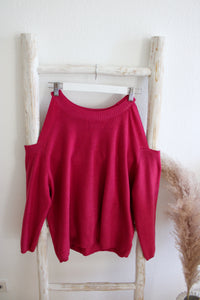 Pullover Schulterfrei