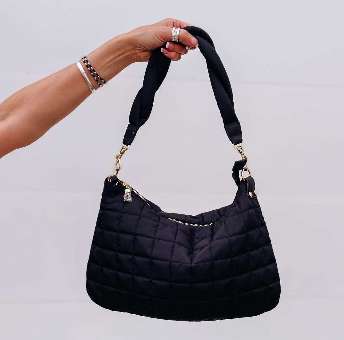 Gesteppte Handtasche