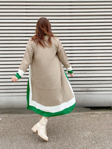 Langer Strick-Cardigan