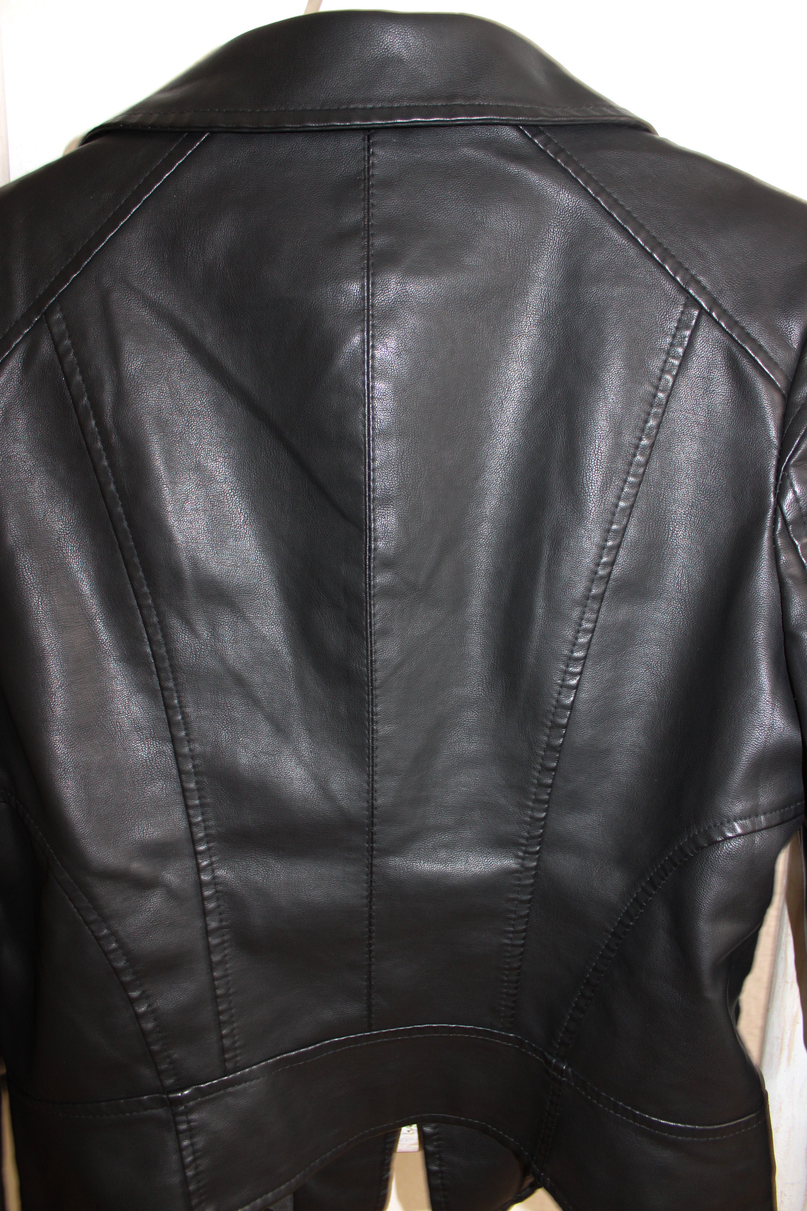 Kunstlederjacke