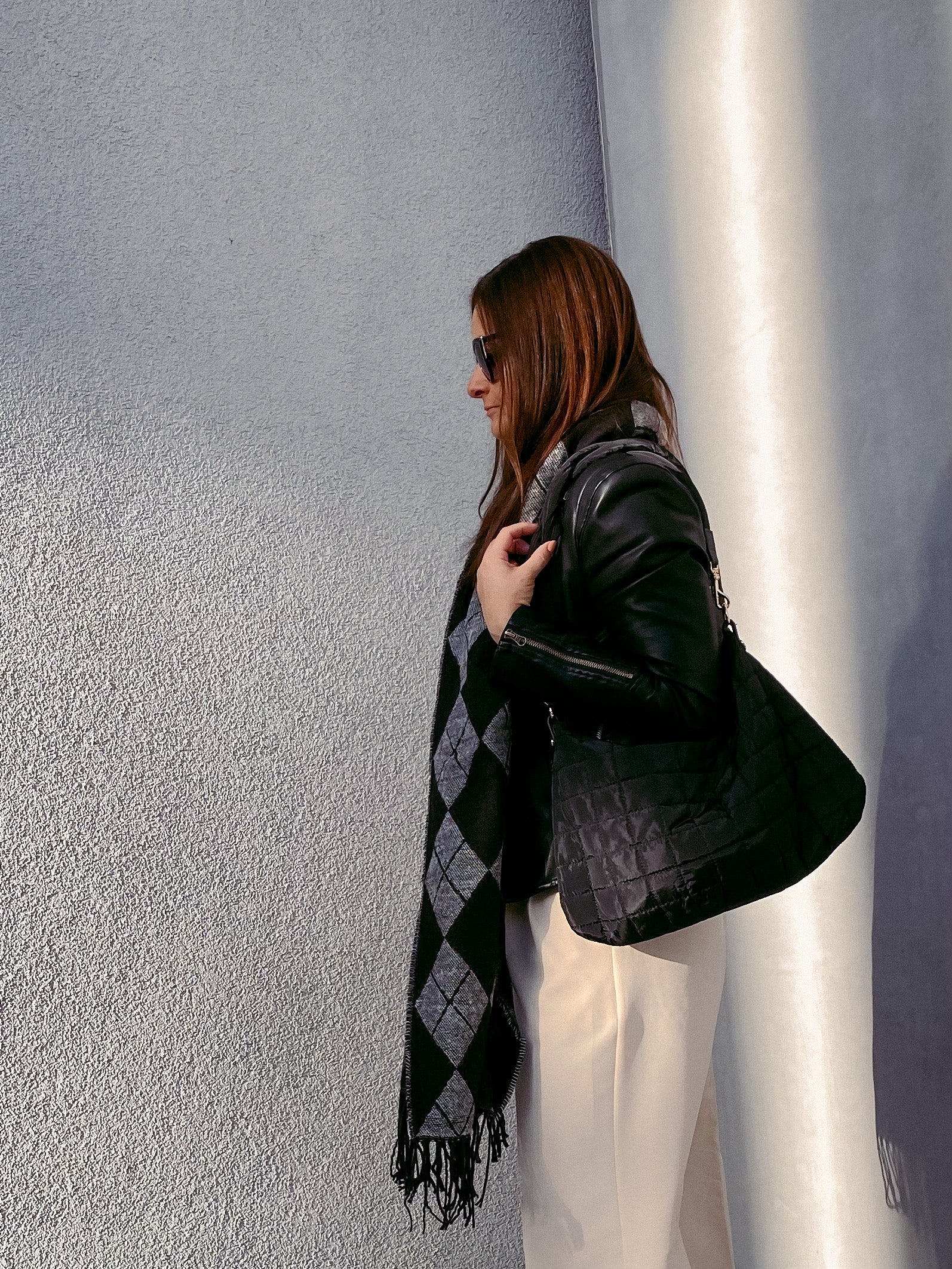 Gesteppte Handtasche