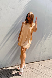 Sommerkleid One-Shoulder