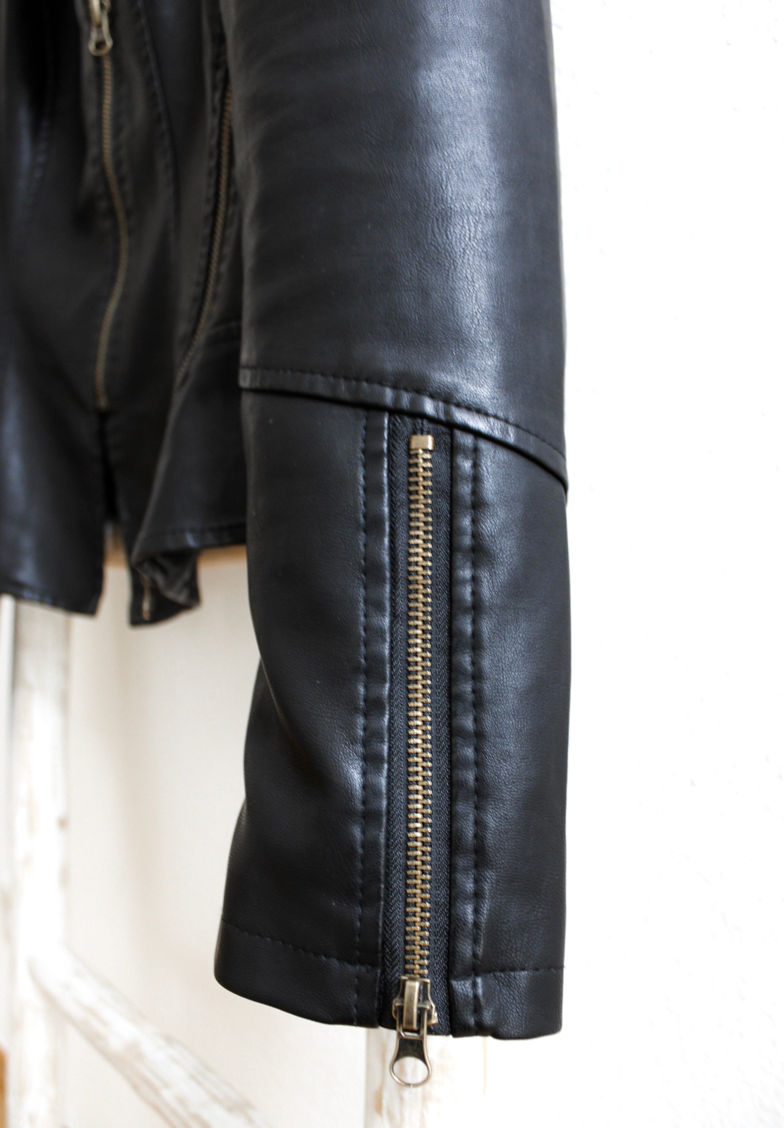 Kunstlederjacke