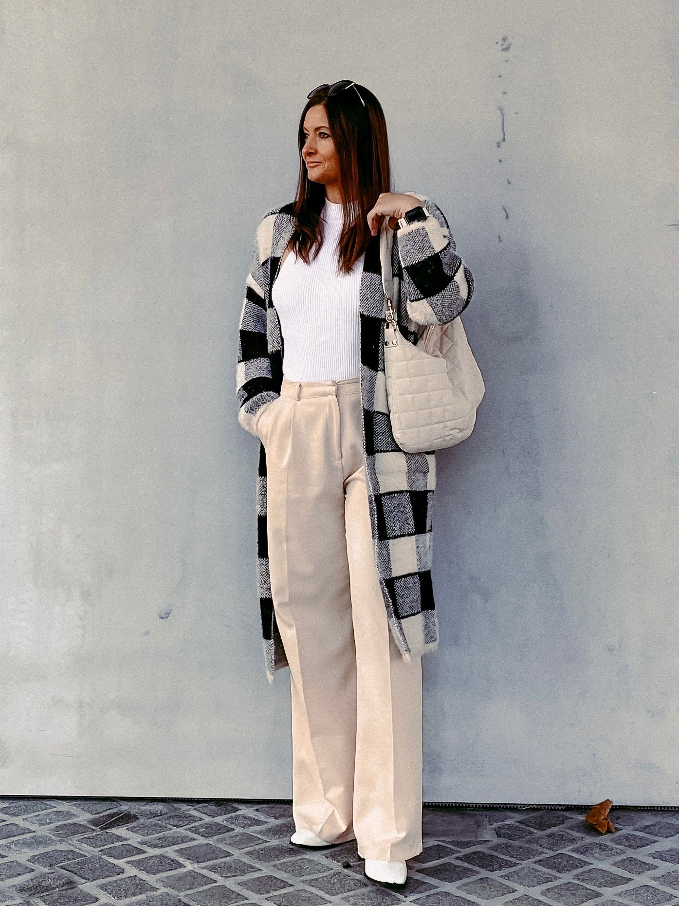 Langer Cardigan