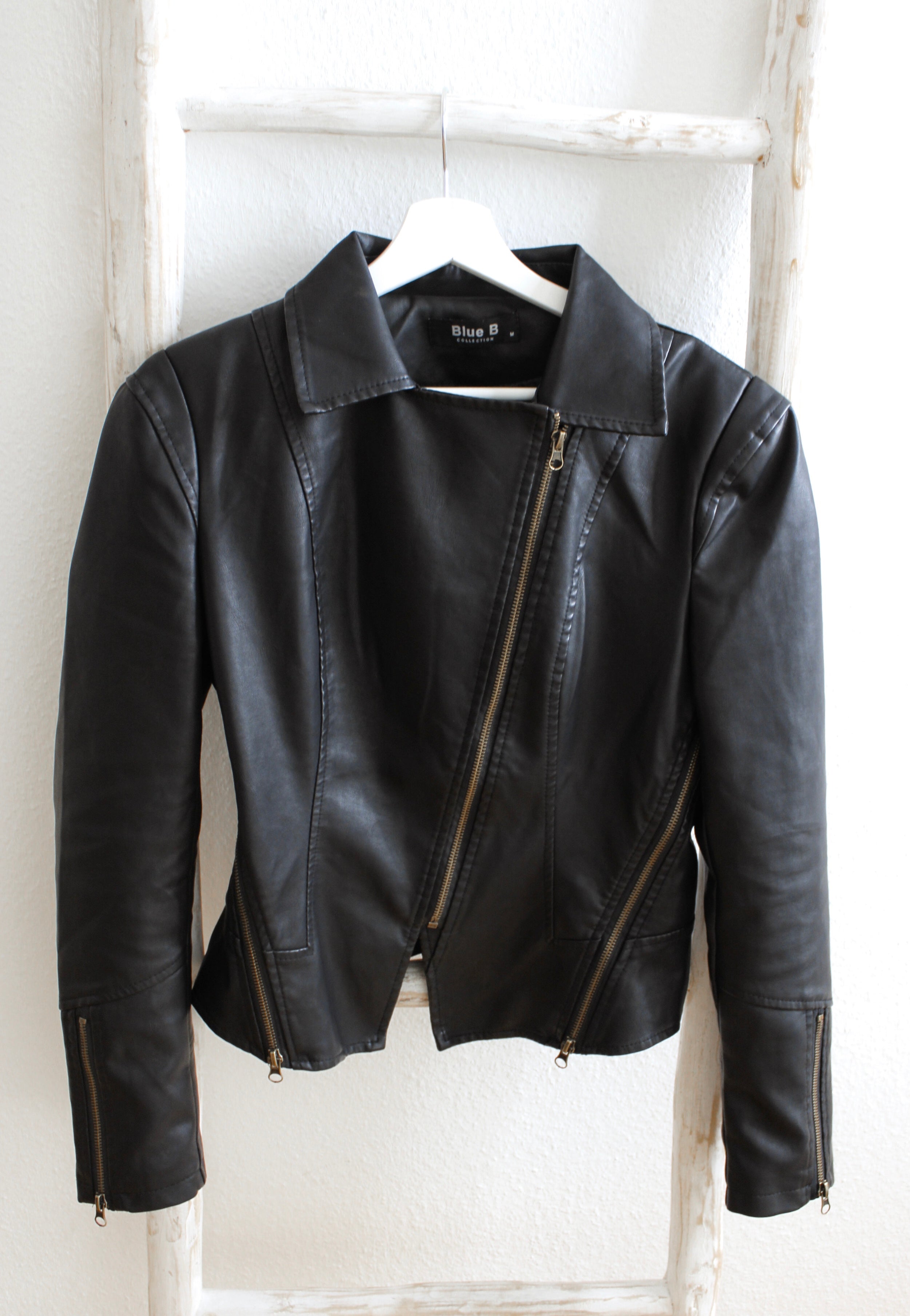 Kunstlederjacke