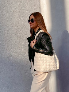 Gesteppte Handtasche